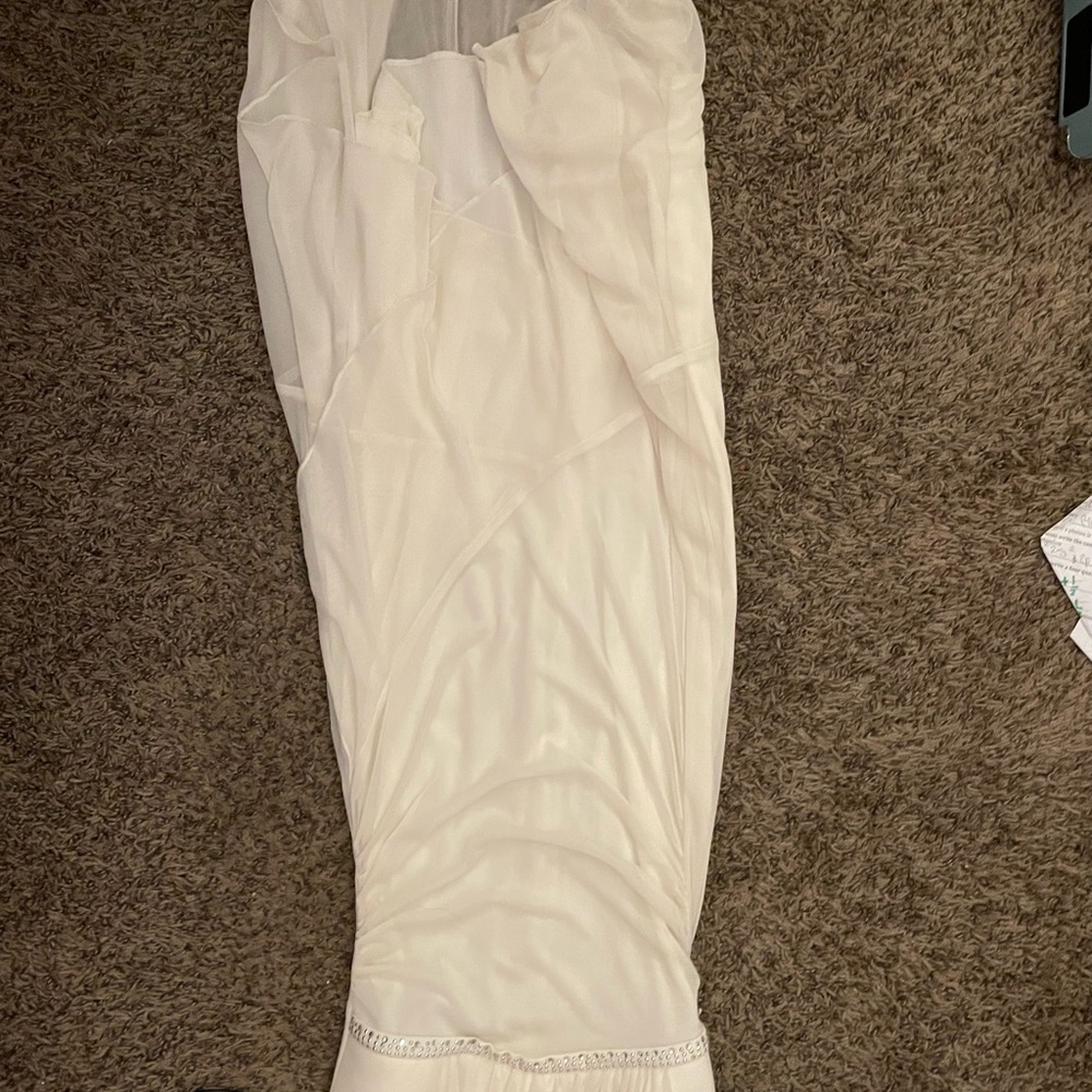Ruby Rox A White Prom Dress - Picture 4 of 4